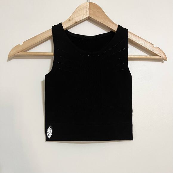 NWOT Free People Movement Ecology Bra in Black - Picture 2 of 7